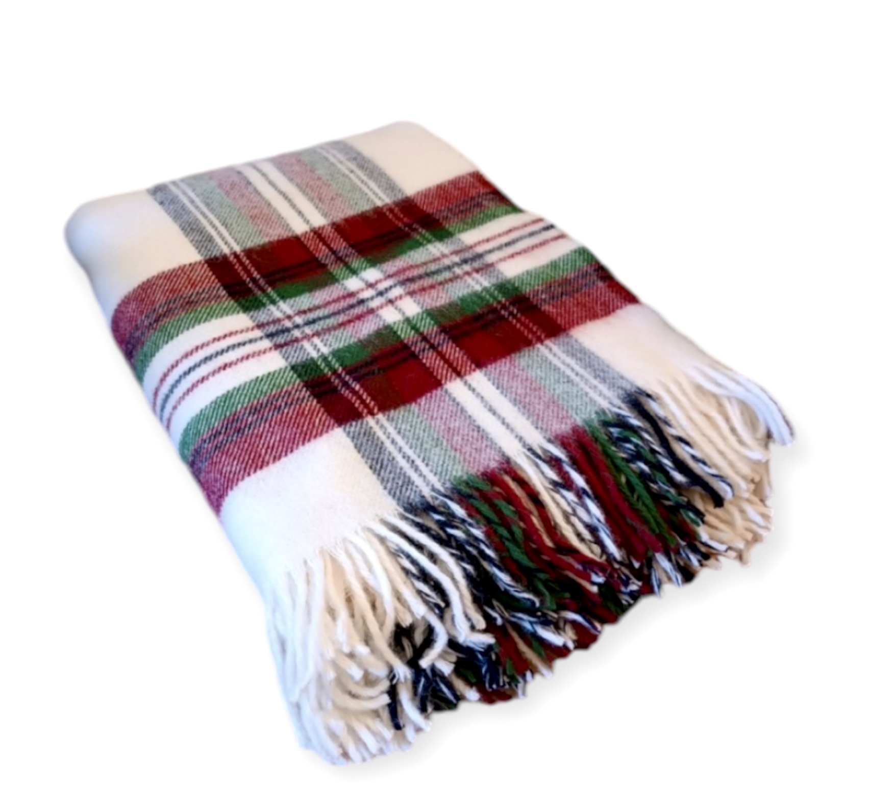 Koc_100%_welna_nowozelandzka_400g_antyalergiczny_150x200_wzor_Tartan_Szkot