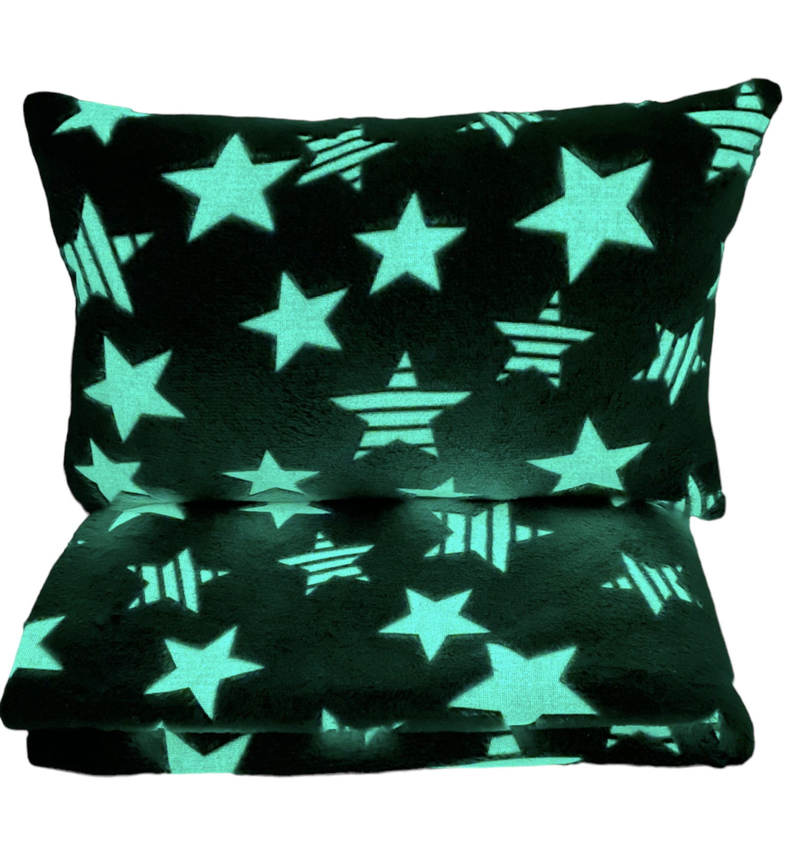 Poduszka_plusz_Gwiazdy_swieci_w_ciemnosci_33x50cm