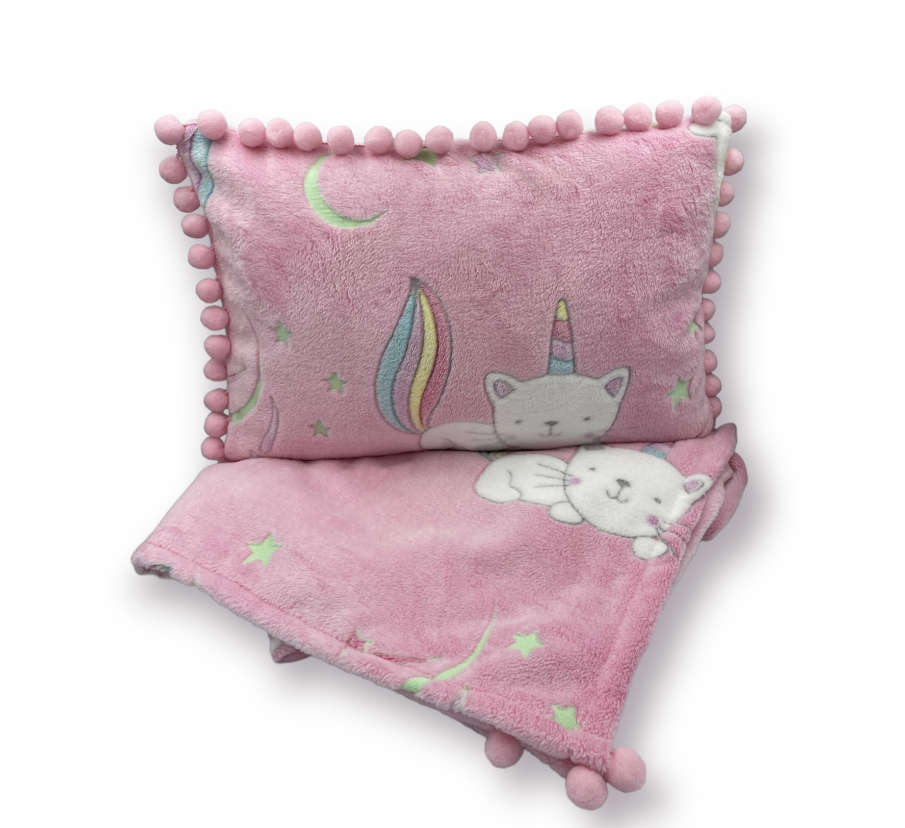 Komplet_dzieciecy_Kocyk_z_Poduszka_Kotek