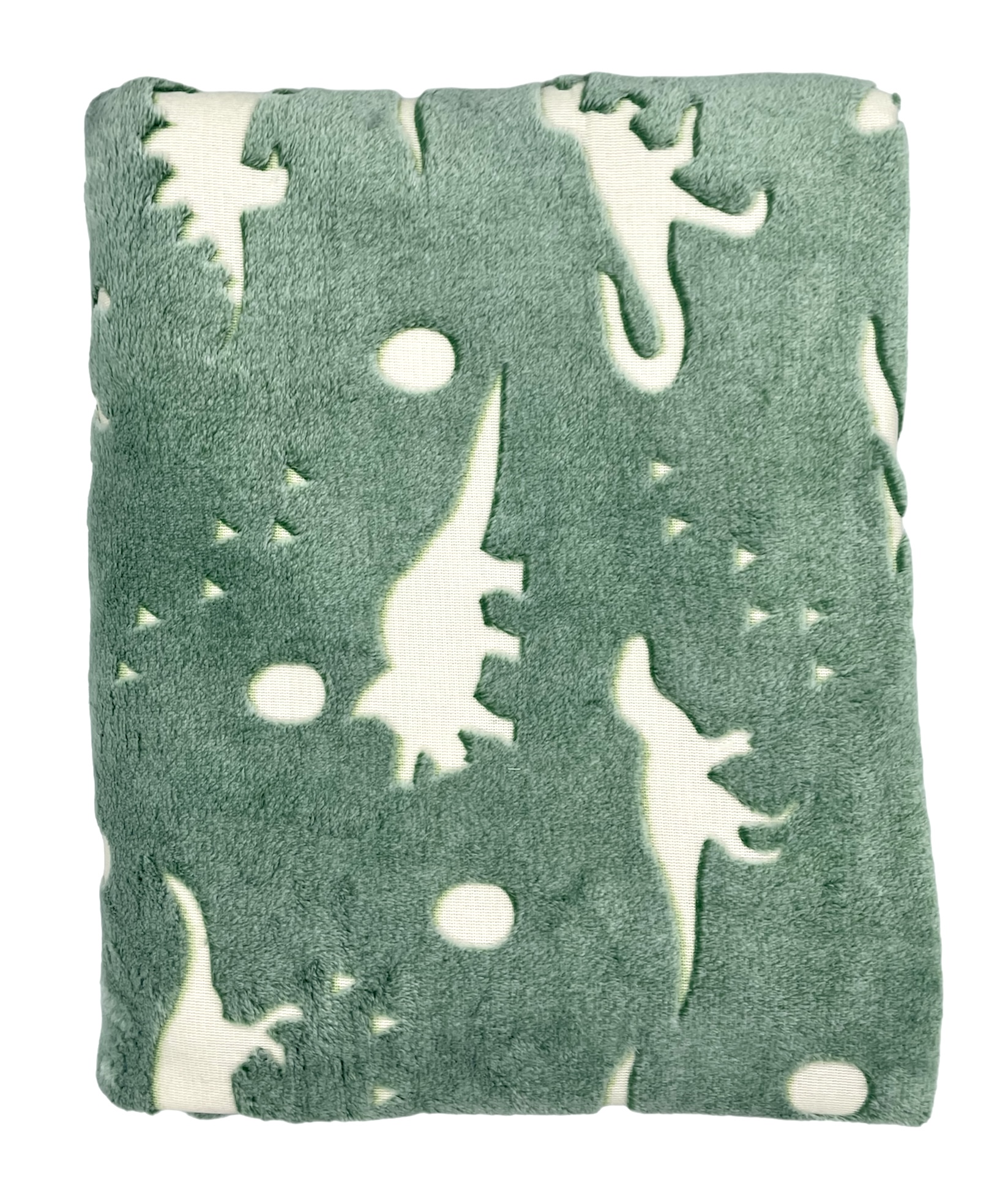 Komplet_Kocyk_Poduszka_Dinozaury_swiecacy_w_ciemnosci