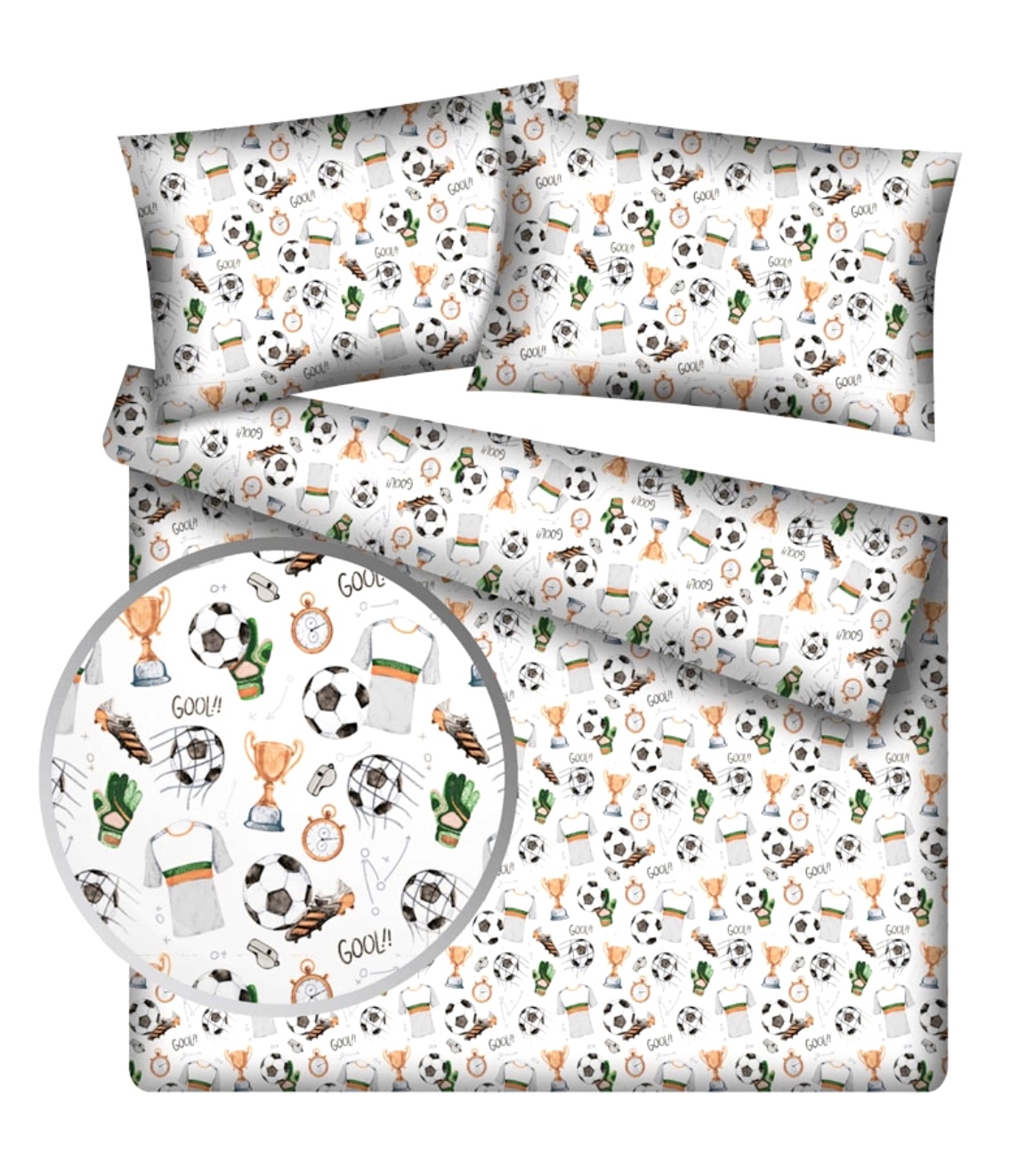 Komplet_poscieli_100%_bawelna_160x200_wzor_pilka_nozna