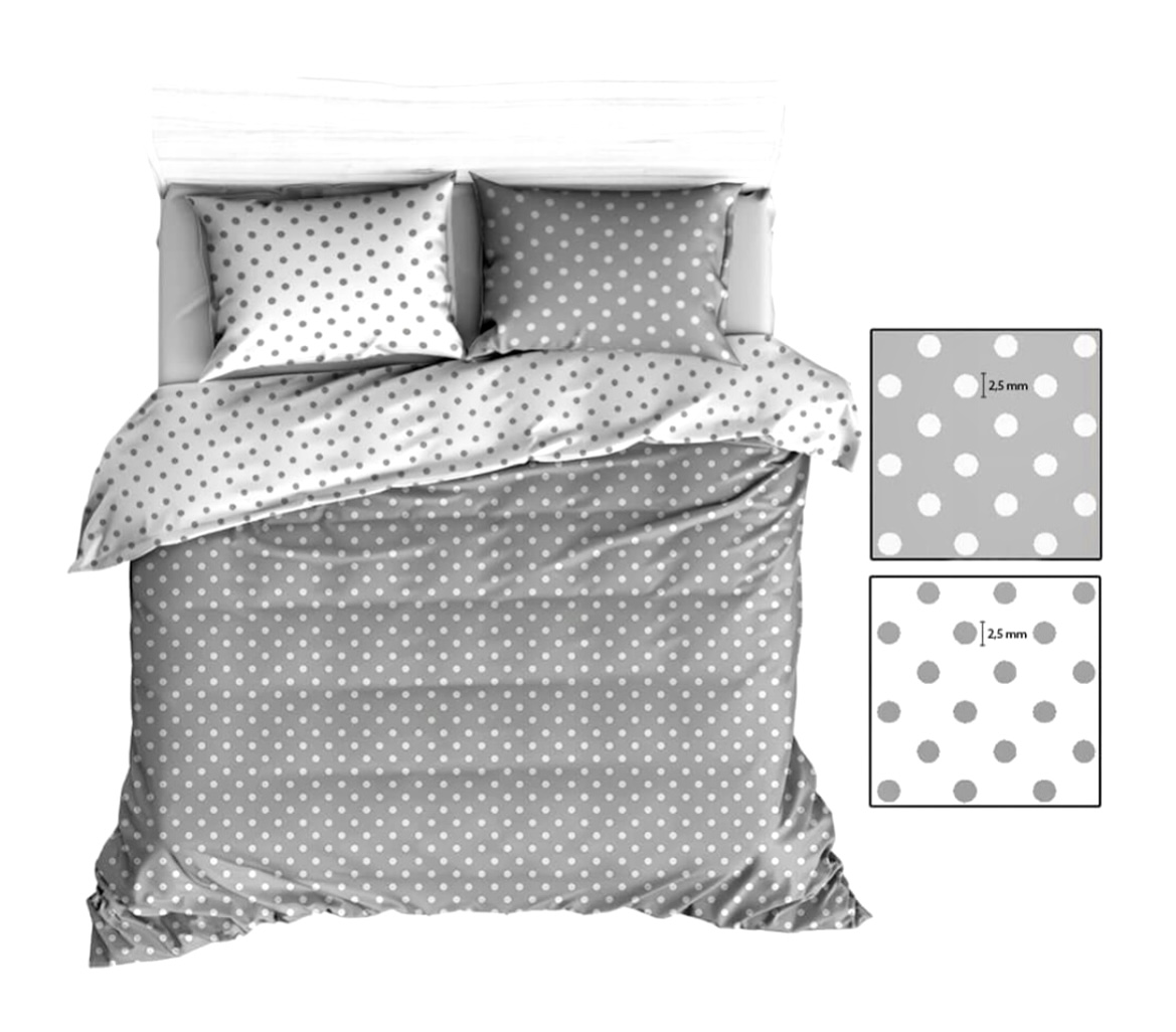 Komplet_poscieli_100%_bawelna_premium_160x200cm_wzor_kropki