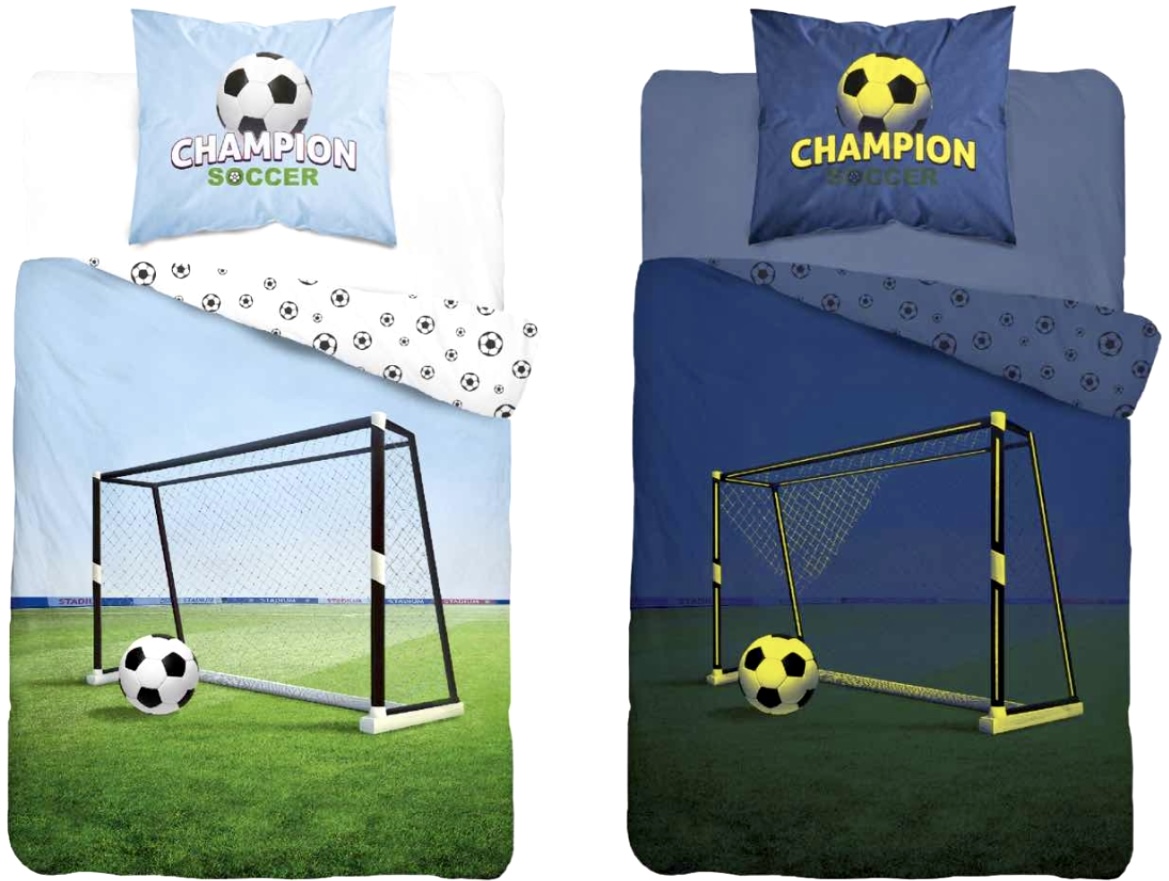 Posciel_bawelniana_swiecaca_w_ciemnosci_bramka_i_pilka_