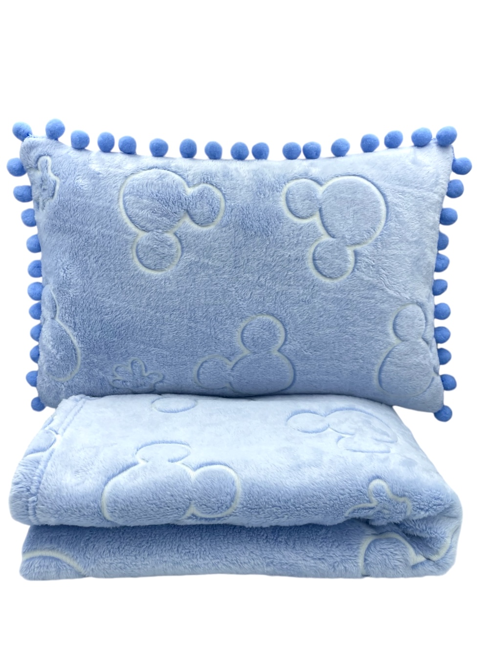 Komplet_Kocyk_Poduszka_Myszki_blekitne_swiecace_w_ciemnosci_