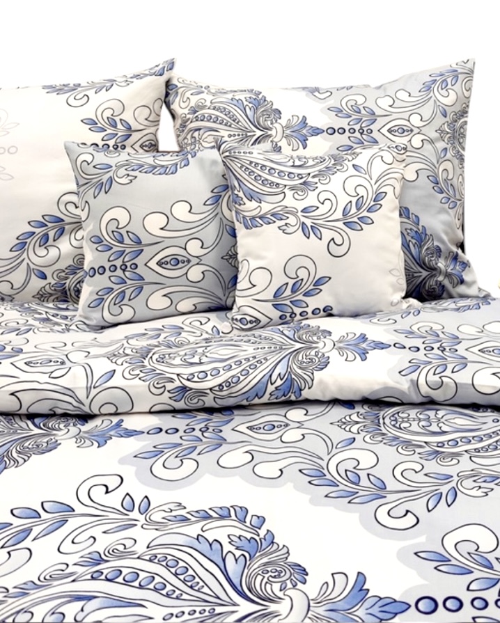 Komplet_poscieli_satyna_lux_100%_bawelny_wzor_ornament_blekit