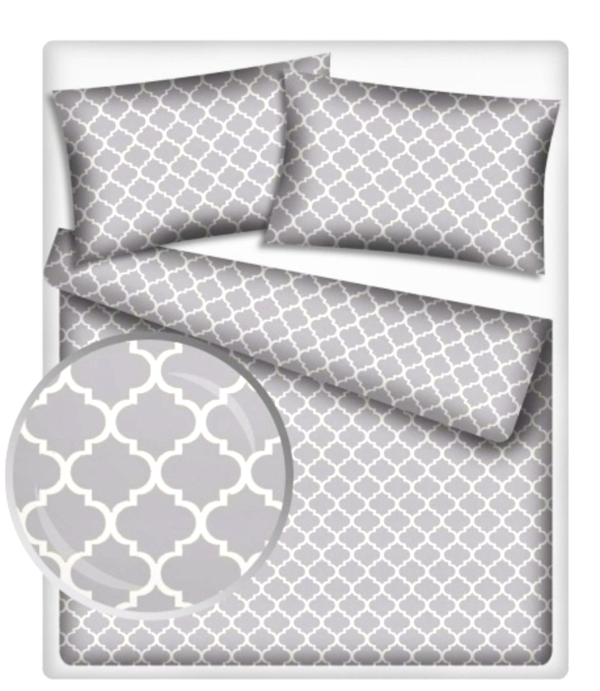 Komplet_poscieli_100%_bawelna_premium_konczyna_maroko_szara