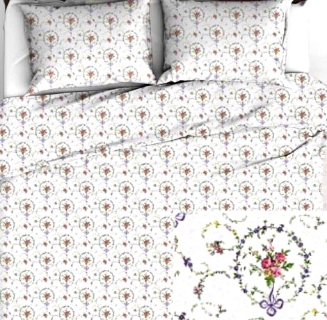 Komplet_poscieli_100%_bawelna_premium_200x220_wzor_wianuszki