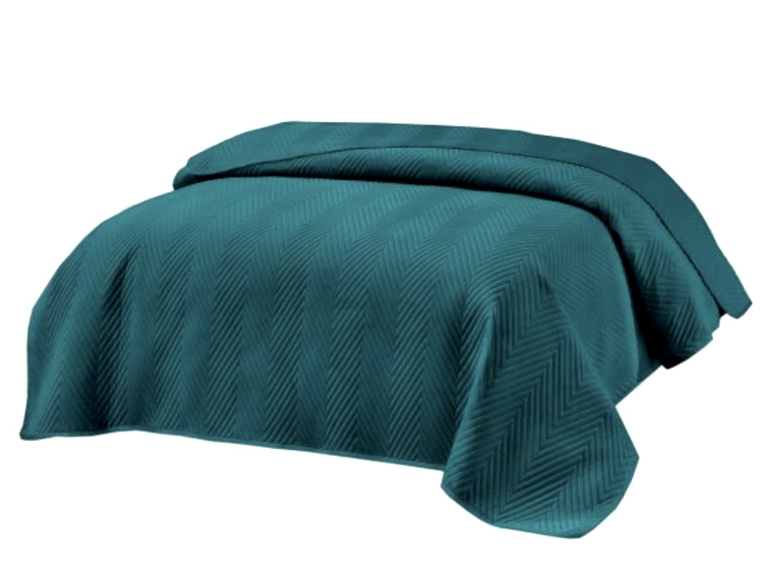 Narzuta_na_lozko_sofe_pikowana_170x210cm_velvet_morski