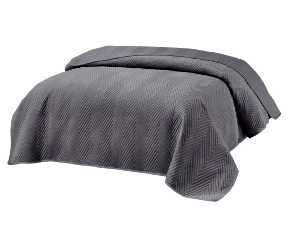 Narzuta_na_lozko_sofe_pikowana_170x210cm_velvet_ciemny_szary