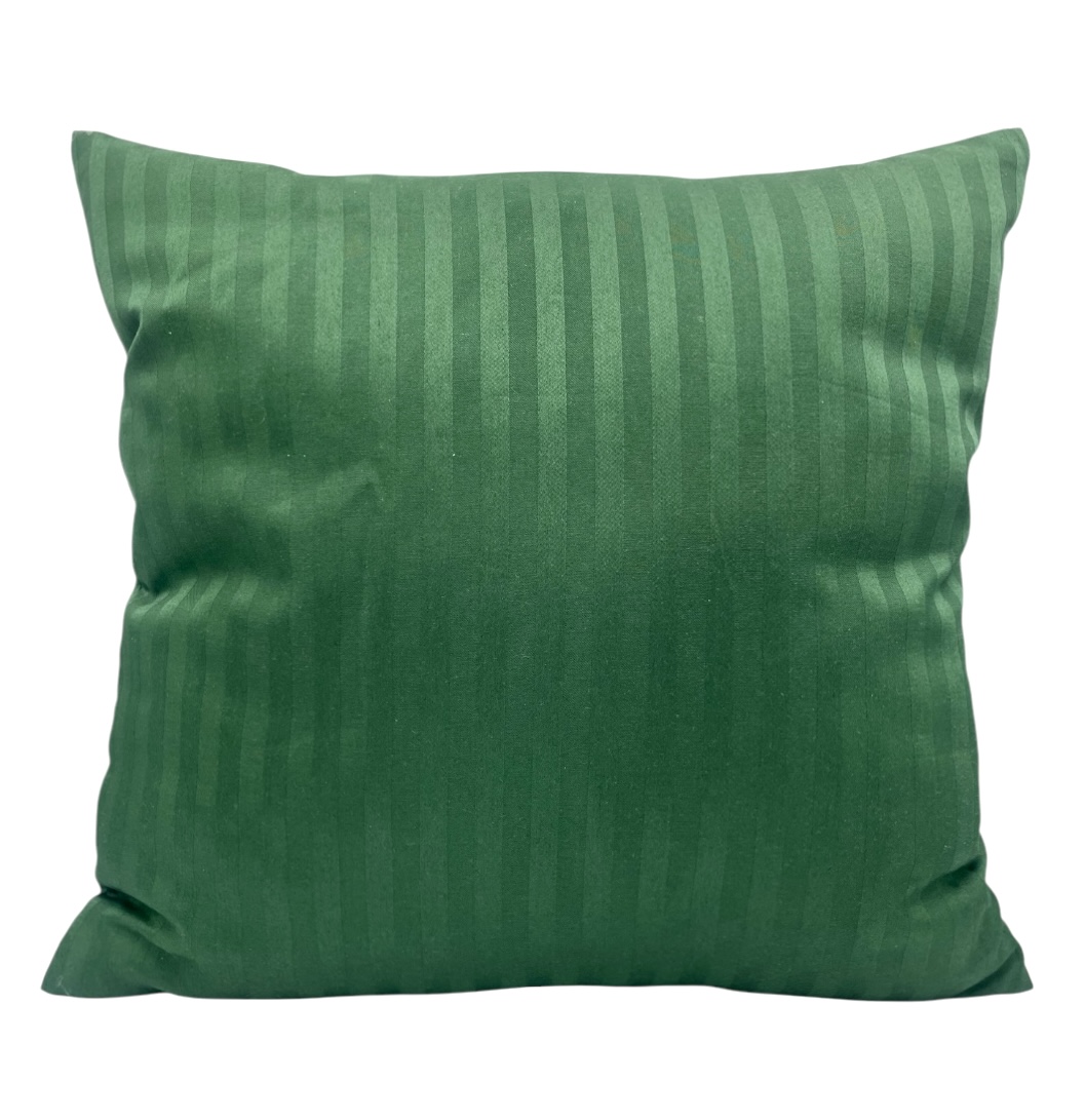 Poszewka_satynowa_100%_bawelny_atlasowe_paski_butelkowa_zielen