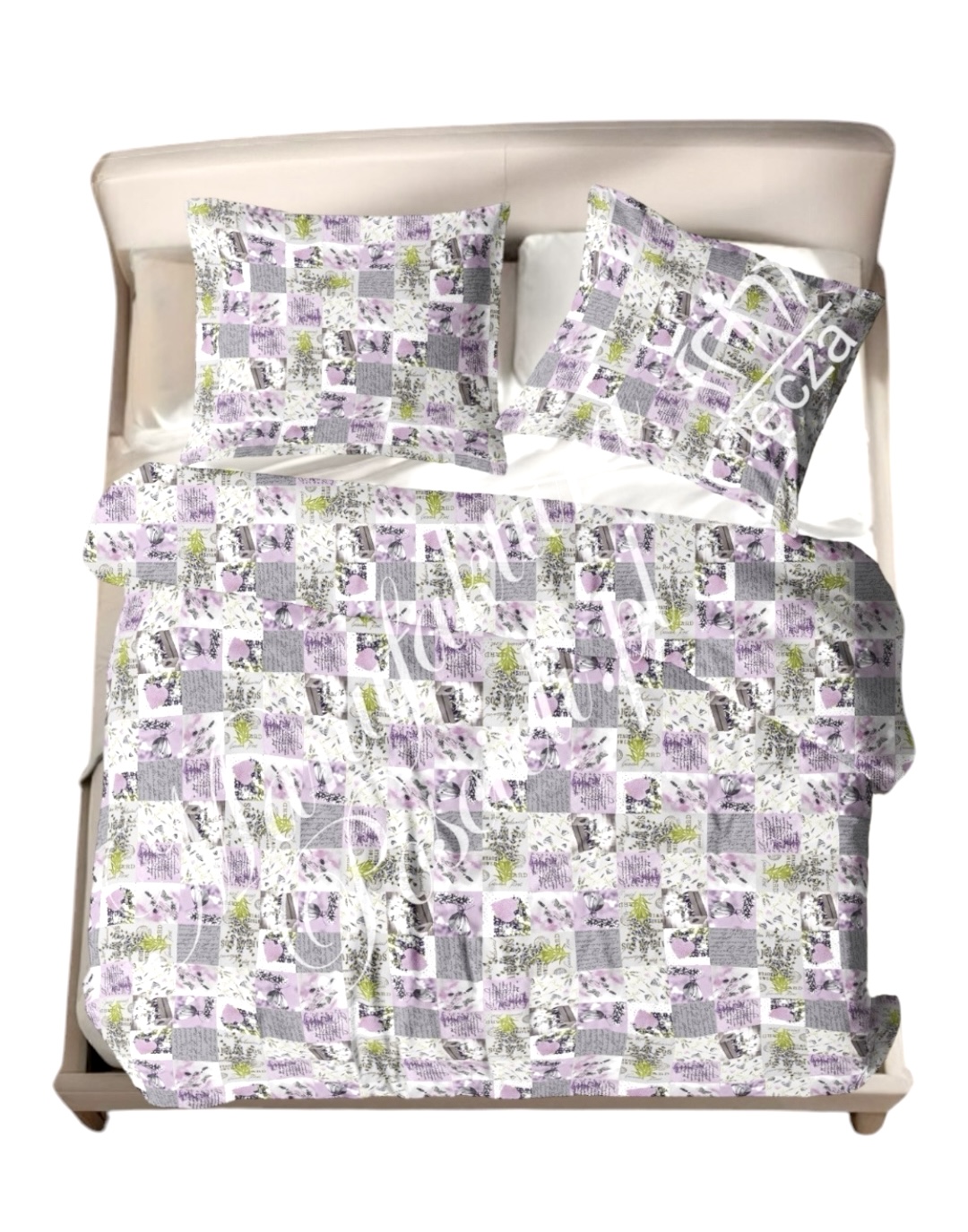 Komplet_poscieli_100%_bawelna_premium_lawenda_patchwork_fiolet