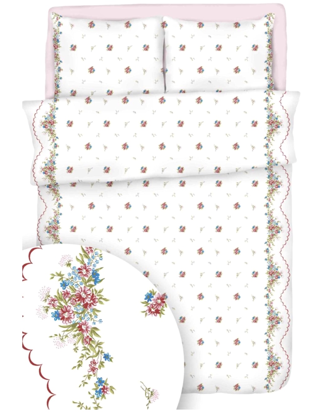 Komplet_poscieli_kora_premium_100%_bawelny_160x200cm_wzor_laczka