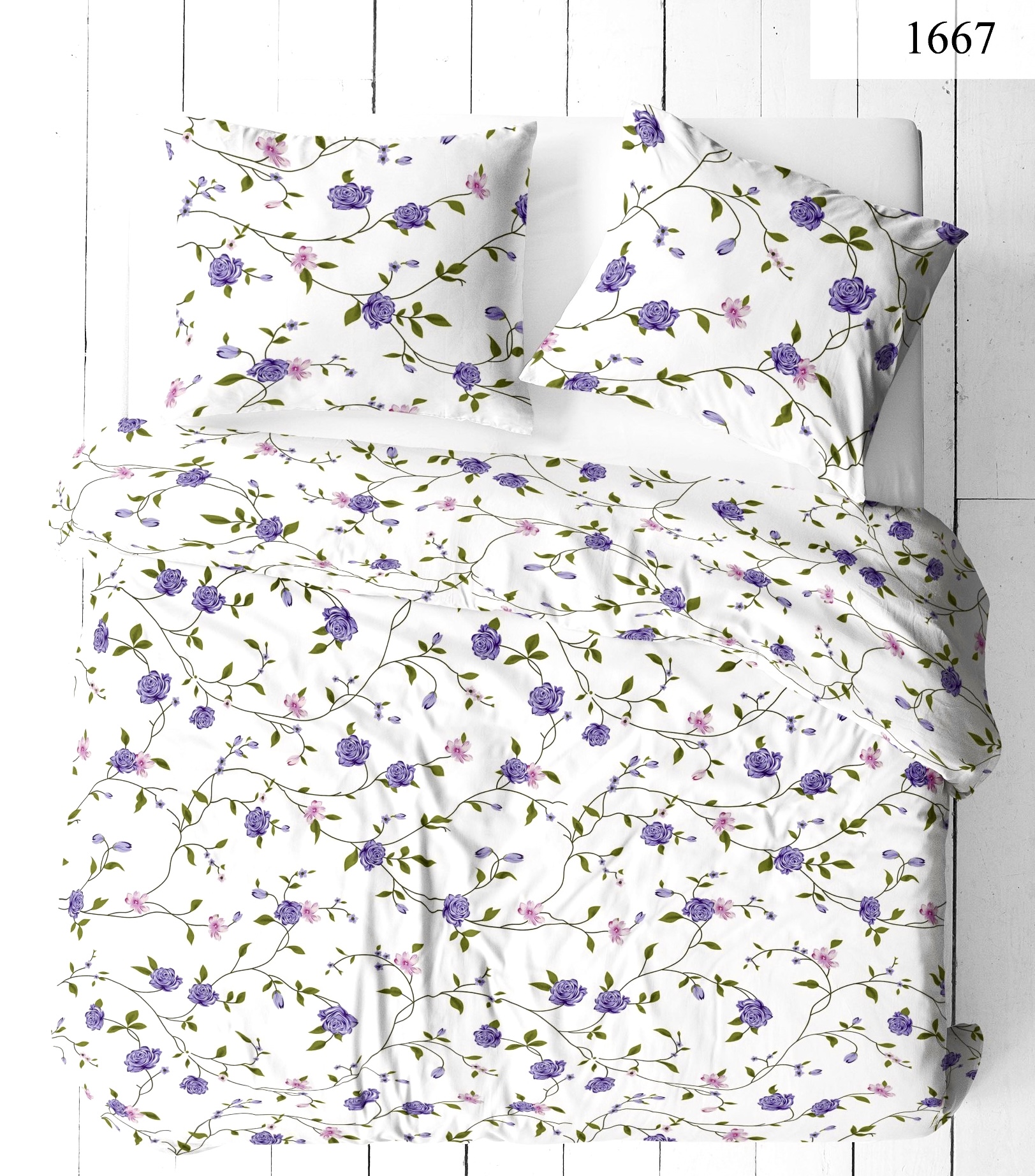 Komplet_poscieli_kora_premium_100%_bawelny_200x220cm_wzor_Pnacza_kwiatow