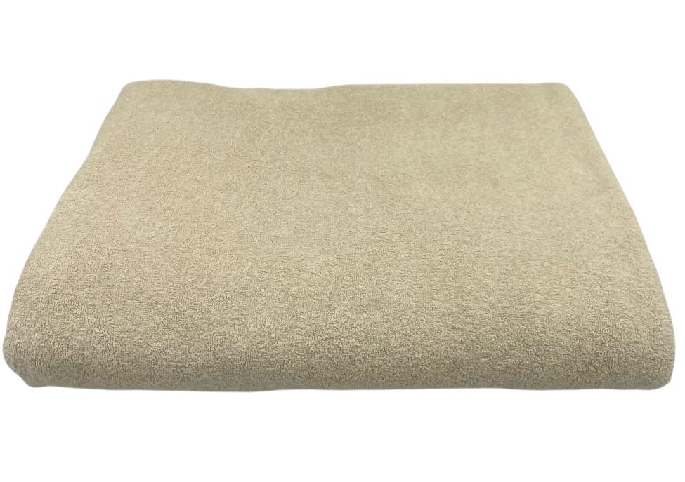 Przescieradlo_frotte_bez_gumki_tradycyjne_grube_bezowe_160x200cm