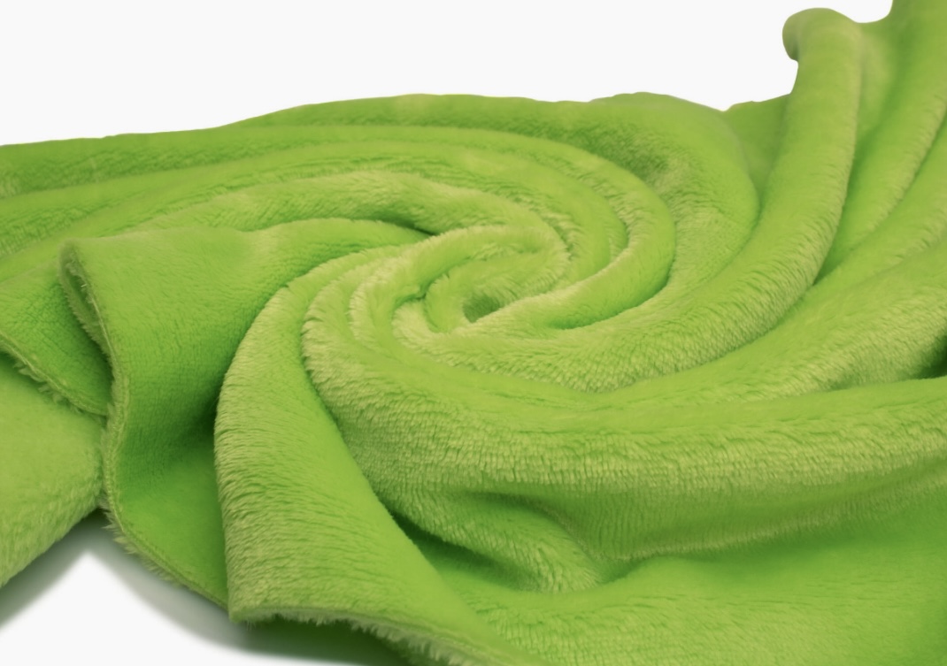 Koc_minky_pluszowy_miekki_aksamitny_kolor_limonka_155x200cm