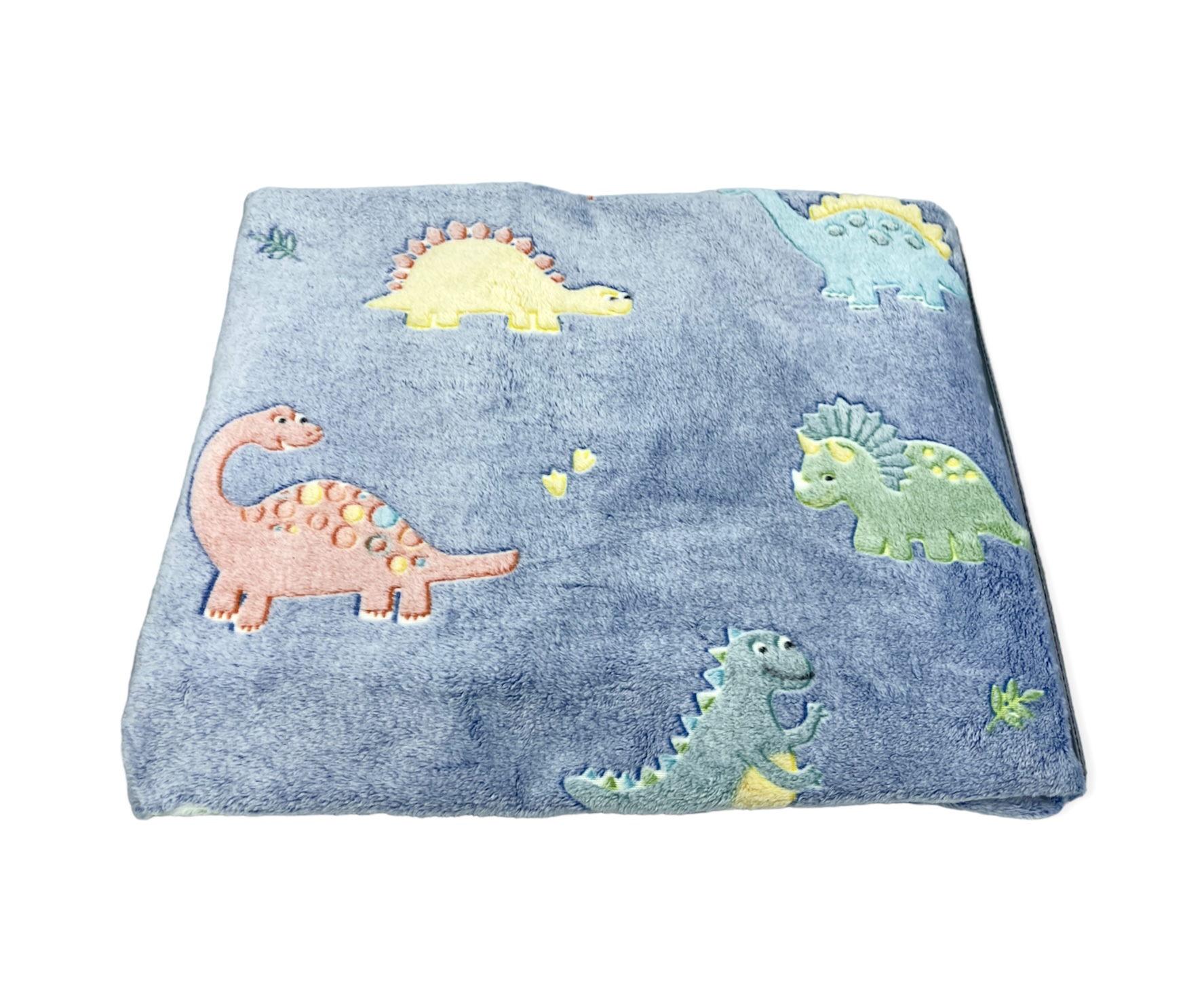 Kocyk_plusz_Dinozaury_kolorowe_swiecacy_w_ciemnosci